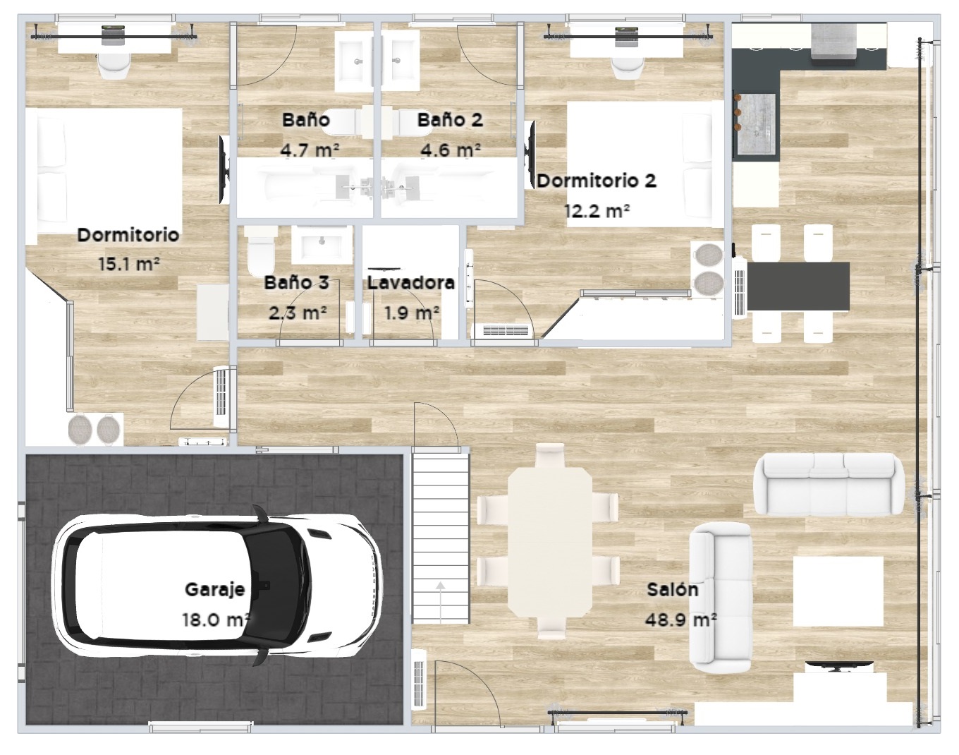 PROYECTO CÁCERES OPCIÓN 1 - 2D